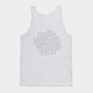 colors circuit Tank Top